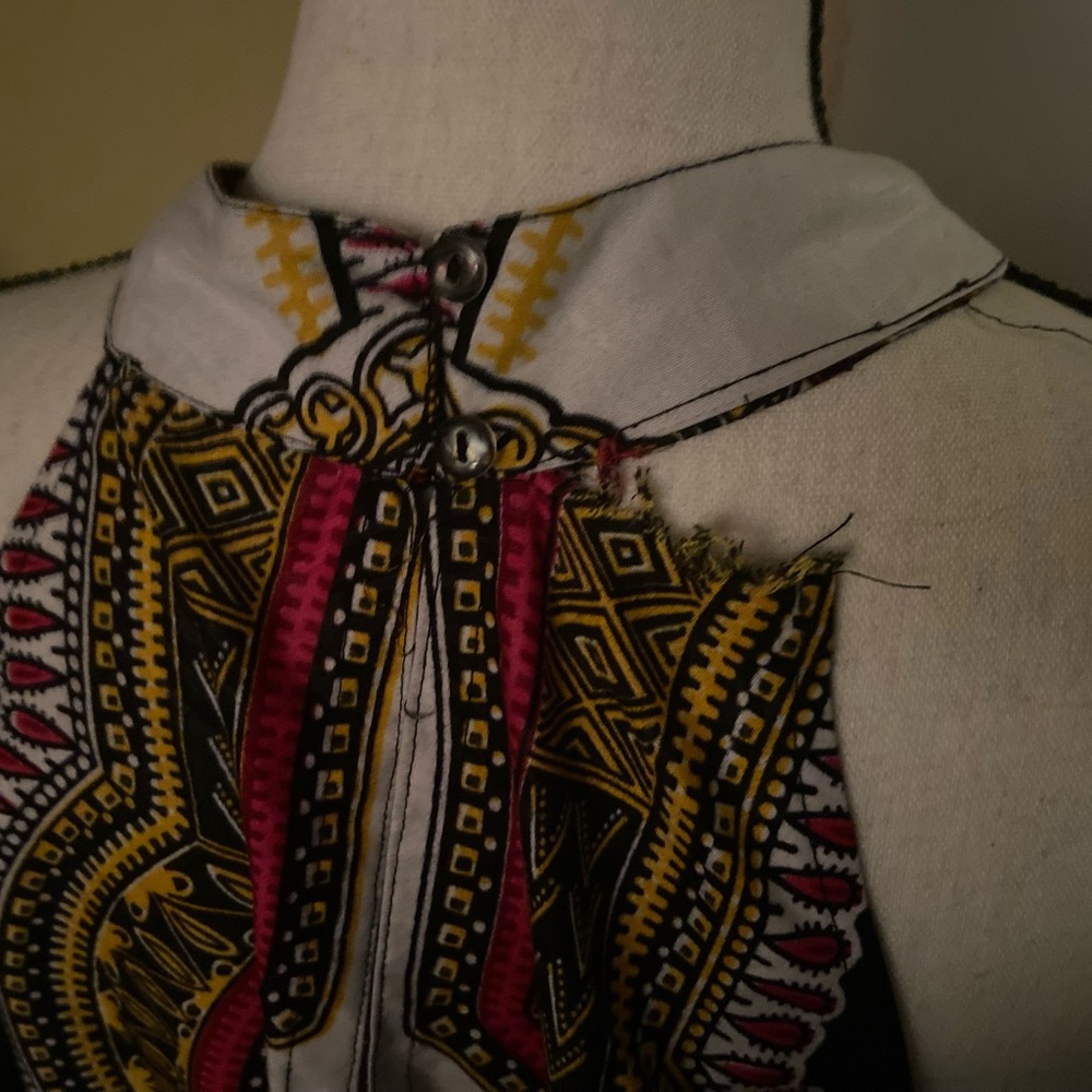 African print shirt